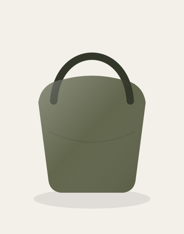 Solenne Curve Shoulder Bag